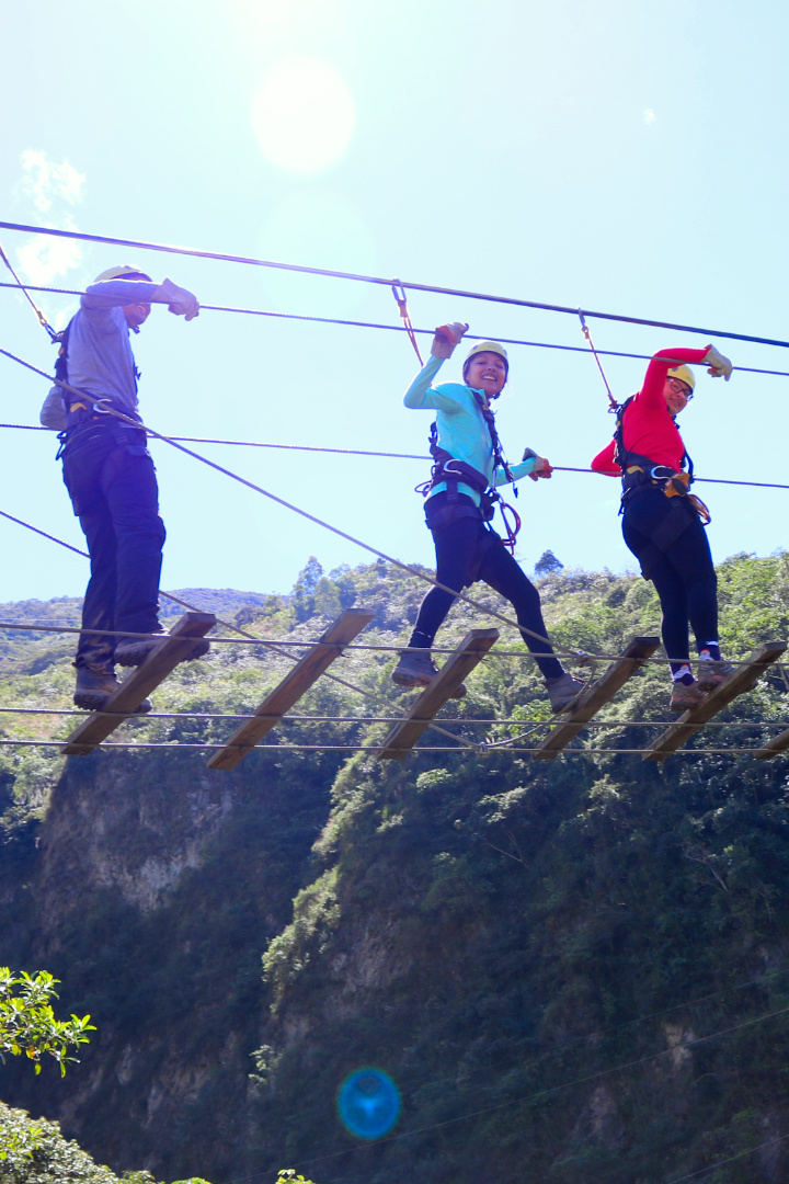 Vertikal zipline in santa teresa cusco